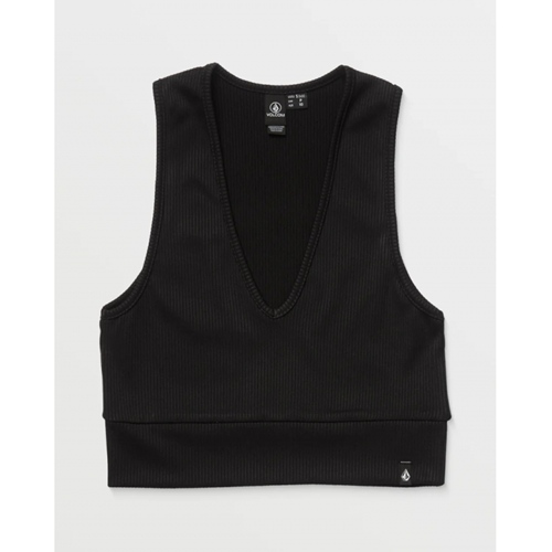 Gimmestank Rib Top Black