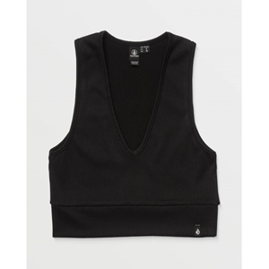 Gimmestank Rib Top Black
