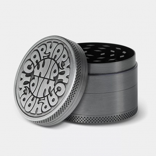 Jazzy Grinder Zinc Alloy Silver