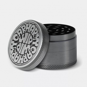 Jazzy Grinder Zinc Alloy Silver