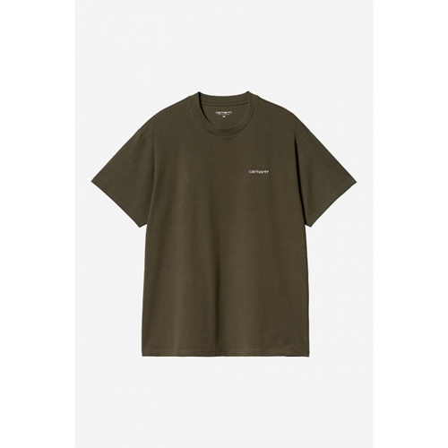 S/S Script Embroidery T-Shirt Turtle Air