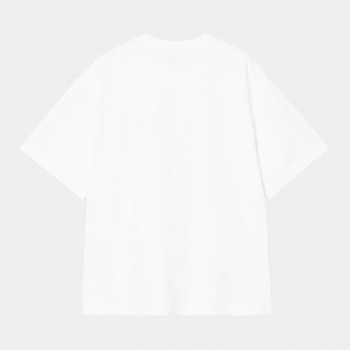 S/S Signature Script T-Shirt White Black
