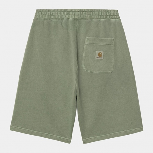 Nelson Sweat Short Park garment dyed