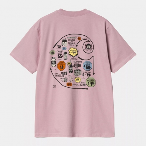 S/S Catalogue C Logo T-Shirt Hortensia