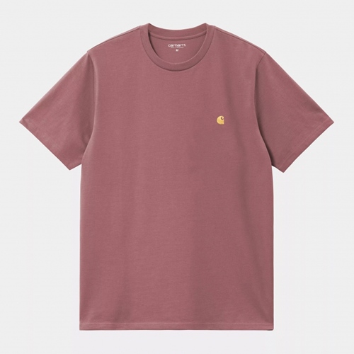 S/S Chase T-Shirt Dusky Pink Gold