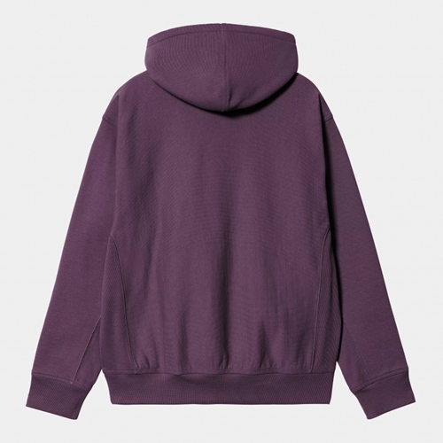 Hooded American Script Sweat Huckleberry