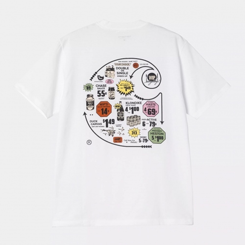 S/S Catalogue C Logo T-Shirt White