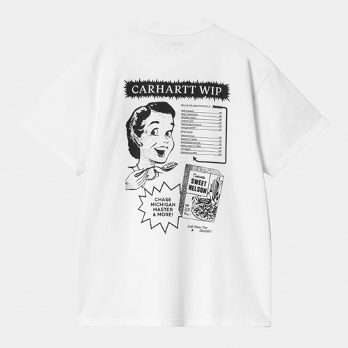 S/S Catalogue T-Shirt White Black