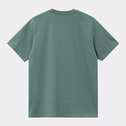 S/S Chase T-Shirt Silver Pine Gold