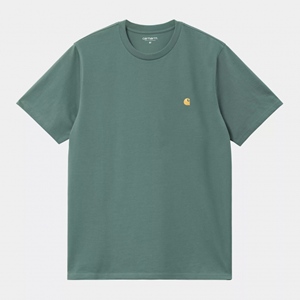 S/S Chase T-Shirt Silver Pine Gold
