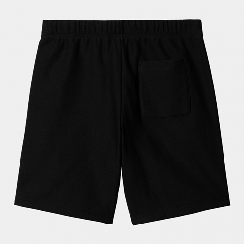American Script Sweat Short Black