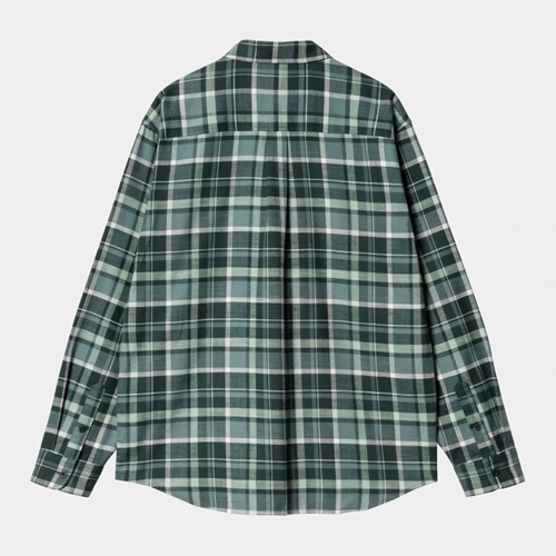 L/S Fendrick Shirt Deep Lagoon