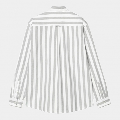 L/S Dillion Shirt Park White