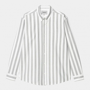 L/S Dillion Shirt Park White