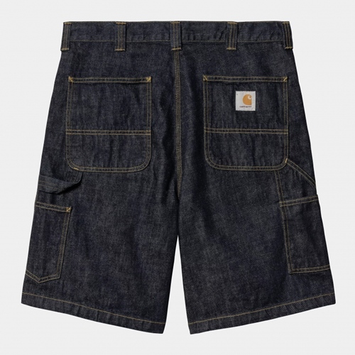 OG Single Knee Short Blue Rinsed