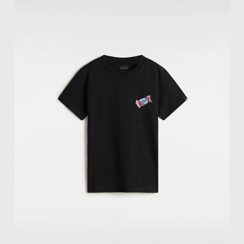 Stuck On Vans SS Kids T-Shirt Black