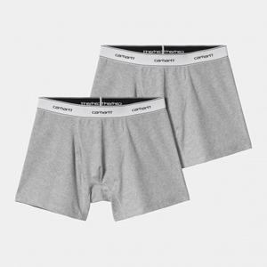 Cotton Trunks Grey Heather 2 Pack