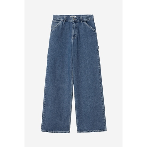 W Jens Pant Blue stone wash