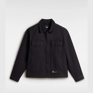McAvoy Zip Station Jacket Black