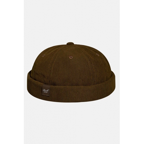 Docker Cap Brown Cord