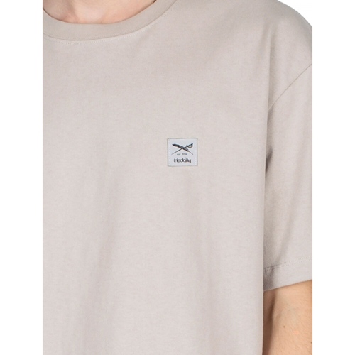Heavy Flag T-Shirt Cloud Grey