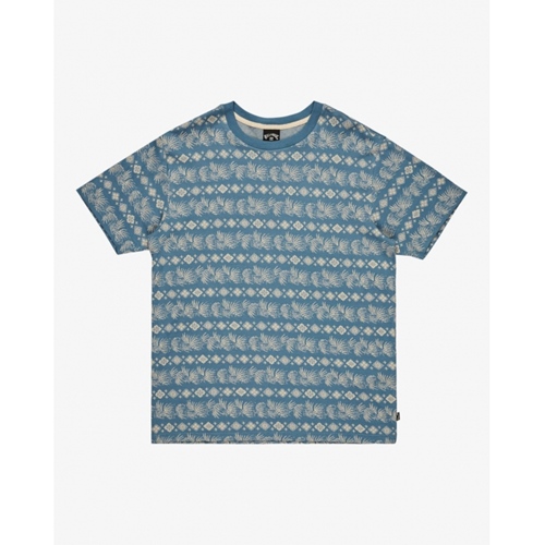 Halfrack T-Shirt Blue White