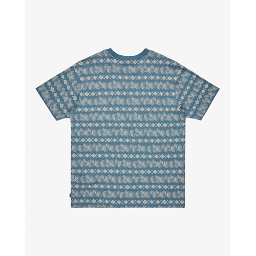 Halfrack T-Shirt Blue White