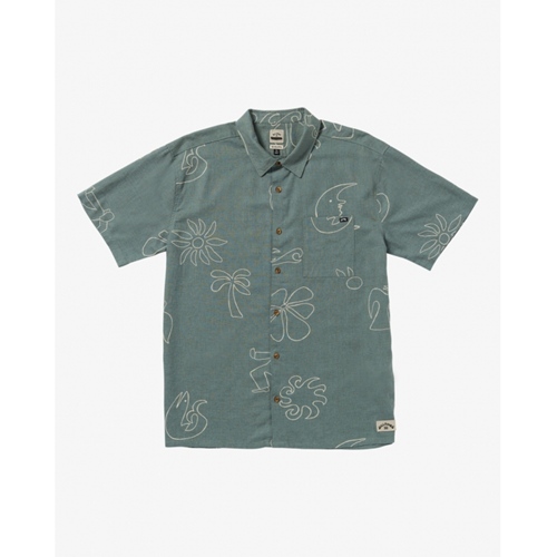 Together Woven Hemd Green