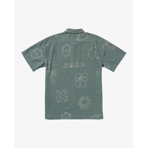 Together Woven Hemd Green