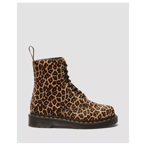 1460 Leopard Leder Boots