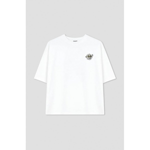 M/C Life Is Short Organic Cotton white y