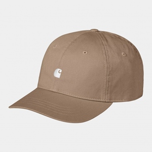 Madison Logo Cap Leather white
