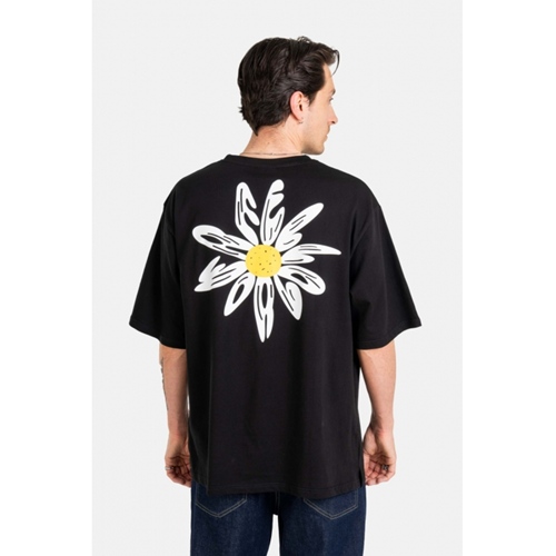 Flower T-Shirt Black