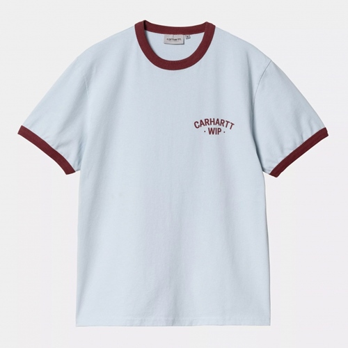 S/S 89 Ringer T-Shirt Air Sky Mulberry