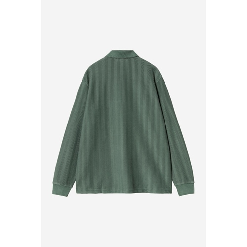 L/S Morrison Rugby Shirt Conifer pigment
