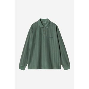 L/S Morrison Rugby Shirt Conifer pigment