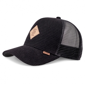 Trucker Cap HFT Waffle Cord Black