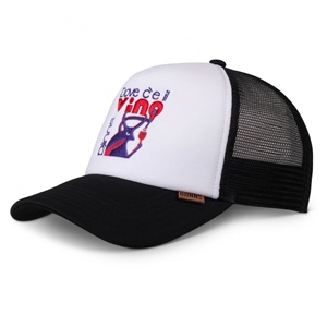 Food Vino Black White Trucker Cap HFT