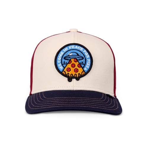 Basic Kids Cap Food Peace Pizza Fossil