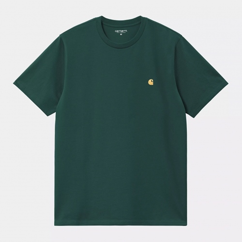 S/S Chase T-Shirt Dark Fir Gold