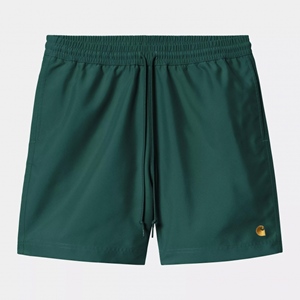 Chase Swim Trunk Dark Fir Gold