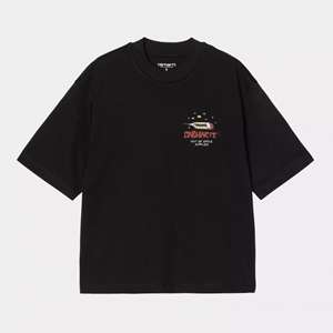 W S/S Office Supplies T-Shirt Black