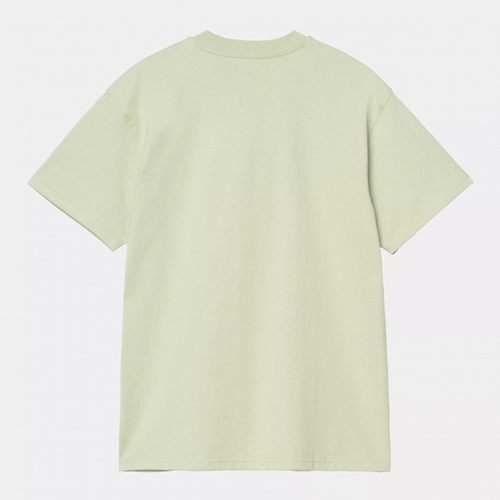 S/S American Script T-Shirt Pale Olive