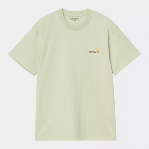 S/S American Script T-Shirt Pale Olive