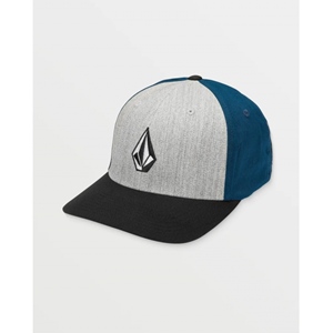 Full Stone Heather Flexfit Cap Deep Blue