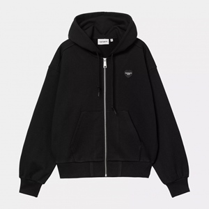 W Hooded Heart II Hartt Jacket Black
