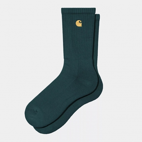 Chase Socks Deep Lagoon Gold