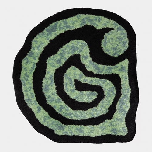 Helix Rug Black
