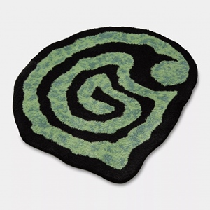 Helix Rug Black