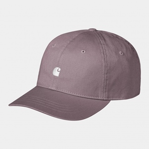 Madison Logo Cap Pink Fog White